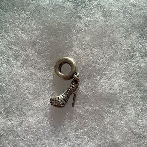 Pandora Silver High Heel Shoe Charm